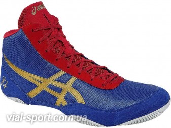 Борцовки Asics JB Elite v2.0 blue/gold/red