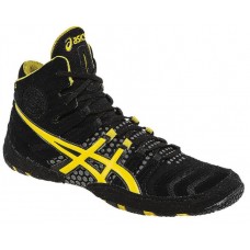 Борцовки Asics Dan Gable ultimate 4 black / yellow / gunmetal