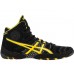 Борцовки Asics Dan Gable ultimate 4 black / yellow / gunmetal