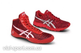 Набір борцовки і кросовки Asics JB Elite 2 pack Red 