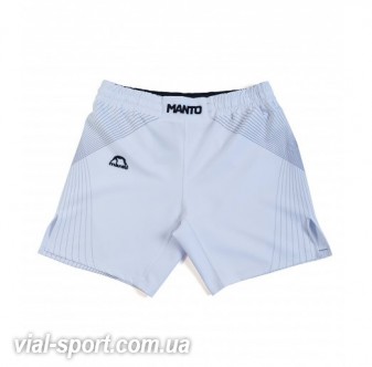 Шорти Manto fight shorts Flow white