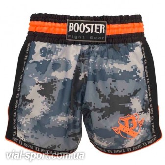 Шорти Booster TBT Pro 4 thai shorts camo / orange