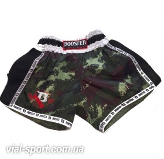 Шорти Booster TBT Pro 4 thai shorts camo / white