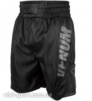 Шорти для боксу Venum Elite Boxing Shorts Black Black