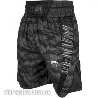 Шорти для боксу Venum Elite Boxing Shorts Camo Black