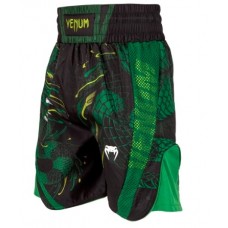 Шорти для боксу Venum Green Viper Boxing Shorts Black Green