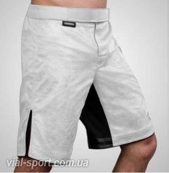 Шорти для MMA Hayabusa Hexagon Fight Shorts White