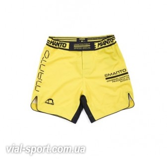 Шорти для MMA MANTO Fight Shorts Future Yellow