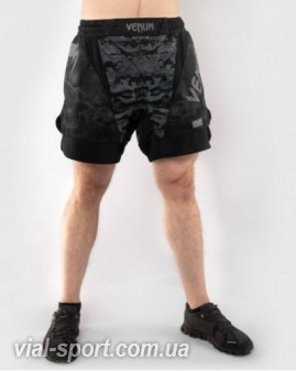 Шорти для MMA Venum Defender Fightshorts Dark Camo