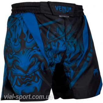 Шорти для MMA Venum Devil Fightshorts Blue Black