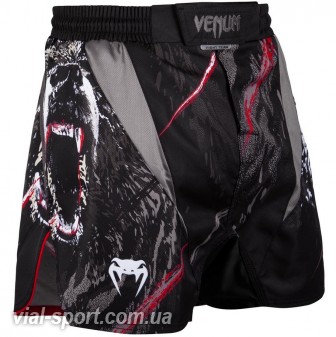 Шорти для MMA Venum Grizzli Fightshorts Black