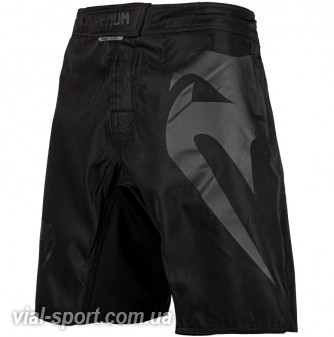 Шорти для MMA Venum Light 3.0 Fightshorts Black Black