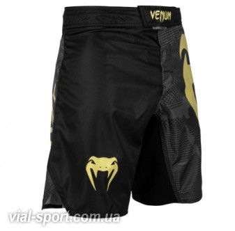 Шорти для MMA Venum Light 3.0 Fightshorts Gold Black