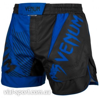 Шорти для MMA Venum NoGi 2.0 Fightshorts Black Blue