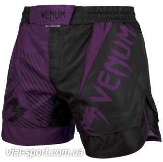 Шорти для MMA Venum NoGi 2.0 Fightshorts Black Purple