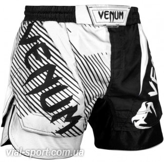 Шорти для MMA Venum NoGi 2.0 Fightshorts Black White