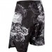 Шорти для MMA Venum Santa Muerte 3.0 Fightshorts Black White