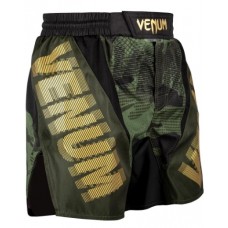 Шорти для MMA Venum Tactical Fightshorts Forest Camo Black