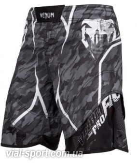 Шорти для MMA Venum Tecmo Fightshorts Dark Grey