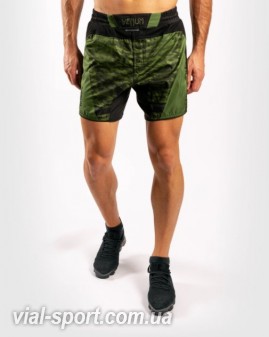 Шорти для MMA Venum Trooper fightshorts forest camo black