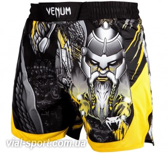 Шорти для MMA Venum Viking 2.0 Fightshort Black Yellow