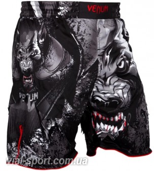 Шорти для MMA Venum Werewolf Fightshorts Black