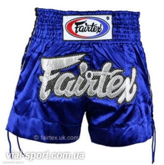 Шорти для тайського боксу Fairtex Blue Lace Muay Thai Shorts