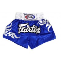 Шорти для тайського боксу Fairtex Blue Tribal Muay Thai Shorts