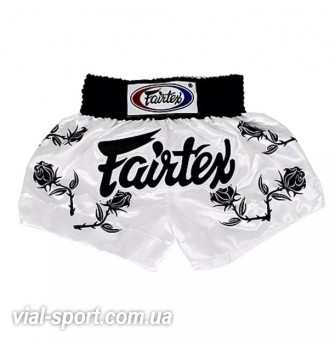 Шорти для тайського боксу Fairtex BS0659 Black Roses