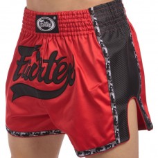 Шорти для тайського боксу FAIRTEX BS1703 Red / Black