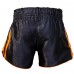 Шорти для тайського боксу (Muay Thai) FIREPOWER ST-15-Black-Orange