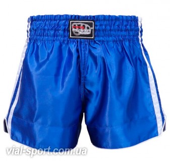 Шорти для тайського боксу (Muay Thai) FIREPOWER ST-15-Blue