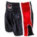 Шорти для тайського боксу (Muay Thai) FIREPOWER ST-16-Black-Red