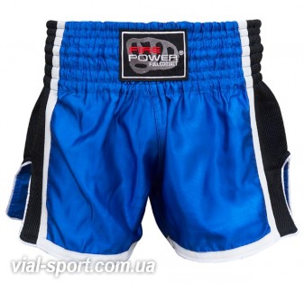 Шорти для тайського боксу (Muay Thai) FIREPOWER ST-16-Blue