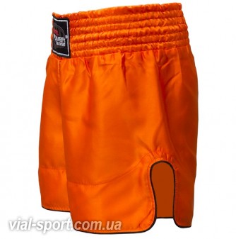 Шорти для тайського боксу (Muay Thai) FIREPOWER ST-17-Orange