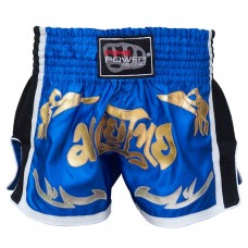 Шорти для тайського боксу (Muay Thai) FIREPOWER ST-18-Blue