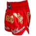 Шорти для тайського боксу (Muay Thai) FIREPOWER ST-19-Red