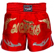 Шорти для тайського боксу (Muay Thai) FIREPOWER ST-20-Red