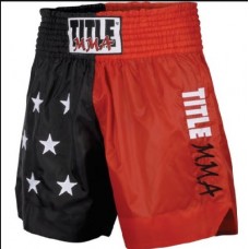 Шорти для тайського боксу TITLE MMA Nylon Thai Trunks