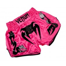 Шорти для тайського боксу Venum Bangkok Interno Muay Thai Shorts Pink Black