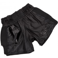 Шорти для тайського боксу Venum Giant Muay Thai Shorts Black Black