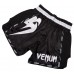 Шорти для тайського боксу Venum Giant Muay Thai Shorts Black White