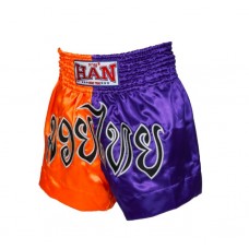 Шорти Han Muay Thai shorts-2tones orange / blue