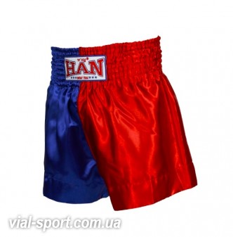 Шорти Han Muay Thai shorts blue / red