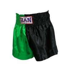 Шорти Han Muay Thai shorts green / black