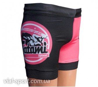 Шорти компресійні TATAMI Gen X Vale Tudo Shorts Black &amp; Pink