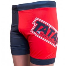 Шорти компресійні TATAMI Gen X Vale Tudo Shorts Red &amp; Black