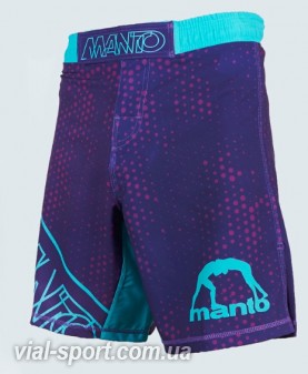 Шорти Manto Fight Shorts Dots violet