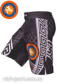 Шорти MMA Berserk Pankration 3D Approved UWW black