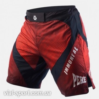 Шорти Peresvit Immortal 2.0 Fightshorts Red Burn